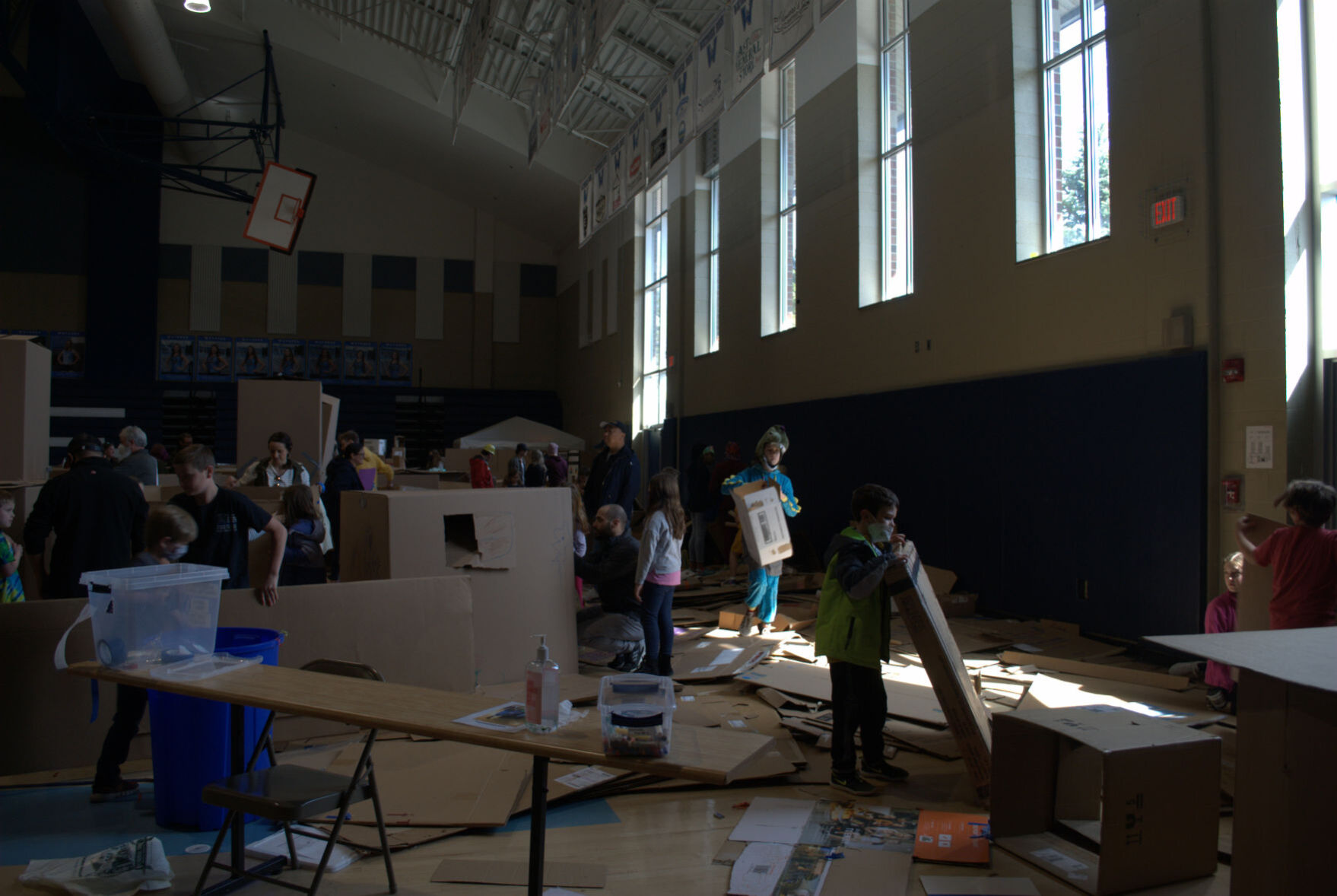 buildfest cardboard lot